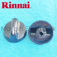 Knop Kompor Gas Rinnai - Tombol Putaran Kompor Gas Rinnai RI 522 C 522 E Plat Tebal Model Bulat