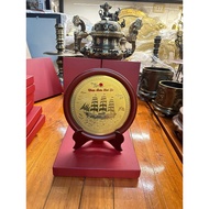 Smooth Sailing bronze tabletop gift plate