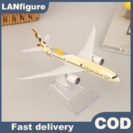 VastCourse 16cm Etihad 787 Alloy Airplane Plane Model Diecast Airplane Model For Gift Collection Kid