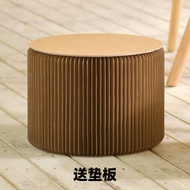 Portable Folding Accordion Mini Leather Stool Creative Outdoor Shoe Changing Modern Simple Design Pa