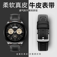 Suitable for Huawei Watch WatchBuds2 Strap LBA/SGA-B19 Genuine Leather GTRunner Sweat-Proof Wristban