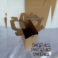 Hampers box, dry cake carrying box, happiness size 18.5 x 9.5 cm (per piece)