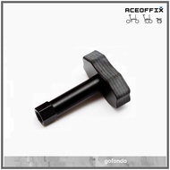 ACEOFFIX Black Carbon + Aluminum Seat Post Stop Disc Carbon Fiber For Pikes 3sixty Camp Royale trifo