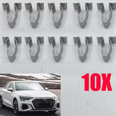 10X Clip interior panel pillar seat back iron clip for Audi A3 A4 A5 A6 A8 Q3 Q5 Q7 8Z0867276