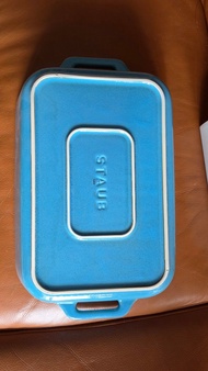 Staub 藍色陶瓷焗盤