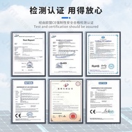 Roof Photovoltaic Solar Power Generator Storage Energy Power Generator 6kw System Household Solar Po