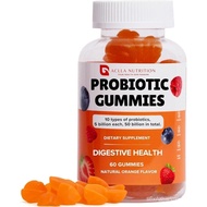 Probiotic Gummies for Adults – 50 Billion CFU, 10 Strains incl. Lactobacillus rhamnosus & Bifidobact