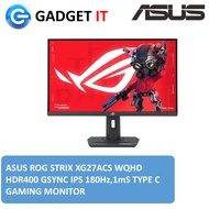 ASUS ROG STRIX XG27ACS WQHD HDR400 GSYNC IPS 180Hz,1mS TYPE C GAMING MONITOR