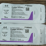 Vicryl Suture 4-0 cutting per piece