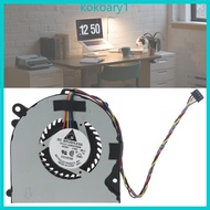 KOKO Laptop Cooling Fan 5V 0 368A 4Pin CPU Radiator for  260 G1 G2 DM PC KSB0505HA
