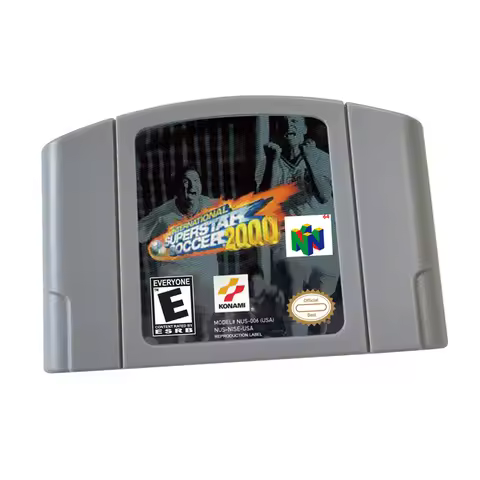 Reproduction Game Card Cartridge International Superstar Soccer 2000 N64 for Nlnten d0 Retro Console