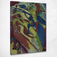 Apocalyptic Riders I Wassily Kandinsky wk9 Canvas Print