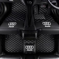For Audi RS3 RS4 RS5 RS6 RS7 R8 Car Floor Mats Car Carpet custom fit car mat karpet Waterproof Leath
