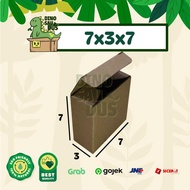 7x3x7 CM CARDBOARD Pizza Corrugated Packaging Box packing Diecut