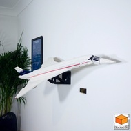 Wall Mount For Lego Icons Concorde (10318) (2 In 1)