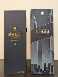 Johnnie Walker Blue Label Hong Kong Duty Free Limited Edition Design Empty Bottle 吉樽禮盒裝