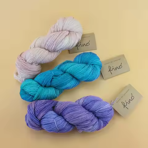 Manos Fino 70% Merino 30% Silk Handdyed Yarn From Uruguay