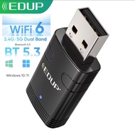 Lan AX900 Dual Band USB Wireless Edup with Bluetooth 5.3 Combo Dongle