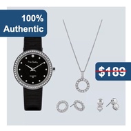 Pierre Cardin Wrist Watch Jewellery Set (💯Authentic)
