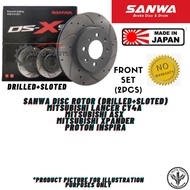 PROTON INSPIRA./ MITSUBISHI LANCER CY4A / XPANDER GENUINE SANWA JAPAN DISC ROTOR~ 276MM