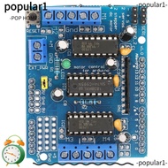 POPULAR Motor Drive Shield Expansion Module, 0.6A Peak 1.2A 4.5-36V Motor Drive Shield Expansion Boa