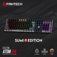 Fantech Gaming Keyboard Atom104 MK886v2 Sumi Edition with 3 Pin Hot Swappable Switch