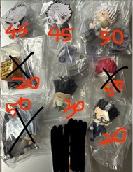 Hunter x Hunter 全職獵人 扭蛋 小岡 基路亞 西索 奇犽 小傑 雷歐力 貪婪之島 包郵 掛件