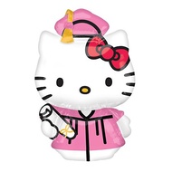 Hello Kitty Graduation Foil Balloon - Hello Kitty Bachelor Balloon BIG