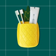 Comb Storage Rack Wall-Mounted Soap Box Perforation-Free Wall-Mounted Bathroom Storage Rack Toilet S