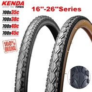 Kenda K935 Tyre Mountain Fixie Road Bike Tire 16 18 20 24 26 29 700 X 1.75 1.9 35c 38c 40c semi smooth tyre low resistance