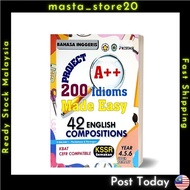 Project A++ 200 Idioms Made Easy & 42 English Compositions | Year 4, 5 & 6