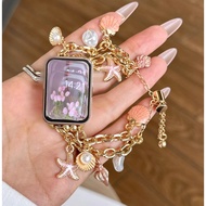 Ocean Sea Shell Watchband For Samsung Galaxy Fit 3 Strap Replacement Galaxy Fit 3 Strap Watchband Fo