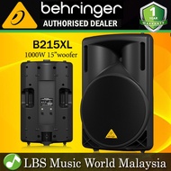 Behringer B-215XL 1000W 2 Way Passive Speaker With 15" Woofer - Each (B215XL B215 B-215 XL B 215XL)