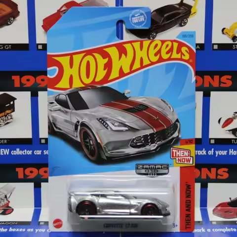 New Hot Wheels Special Exclusive Mainline ZAMAC Red Edition Kroger Cars Models Limited Collectible V