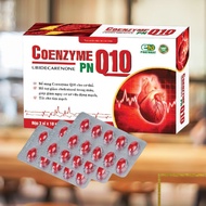 Coenzym Q10 hỗ trợ giảm cholesterol giảm nguy cơ xơ vữa động mạch tốt cho tim mạch hộp 30 viên