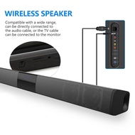 【จัดส่งจากกรุงเทพ】20W TV Soundbar ลำโพงบลูทูธแบบมีสายและไร้สายโฮมเธียเตอร์ Soundbar สำหรับ PC โฮมเธี