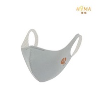 COPPER LINE - 抗菌銅線口罩 (獨特型) - 淺灰色 大碼︱韓國製