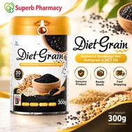 [buy 3 get 1 free] Hishin DietGrain | Black Sesame Multigrain Meal Replacement MCT Fibre & Protein |