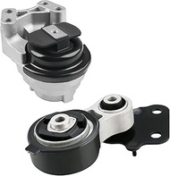 JDMON 2Pcs Engine Motor & Transmission Mount Kit Replacement for Lincoln MKX, Ford Edge 3.5L 3.7L 20