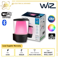 WiZ ELPAS 8.5W 950LM IP65 TUNABLE WHITE 2200K-6500K + RGB BLUETOOTH SMART LED WALL LIGHT