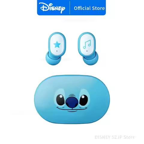 Disney Original Earbuds E6S Mini Cartoon Wireless Earphones Bluetooth 5.3 HIFI Sound Noise Reduction