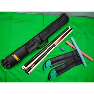 COMBO SET # 13/ DRACO CUE STICK/ PLAYERS CUE STICK/ 2X2 PREDATOR HARD CASE/ BILLIARDS ACCESSORIES