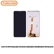 LCD TOUCHSCREEN OPPO REALME C55 /A58 4G/A98/A1 2023/NARZO N55 BLACK