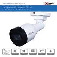 Dahua กล้องวงจรปิด IP 2 ล้านพิกเซล รุ่น DH-IPC-HFW1239S1-A-LED Full-Color Fixed-focal Bullet Network Camera