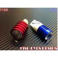 @@ Zhouwei 2 @ Extremely Dazzling Crystal Bright R5 CREE 5W LED Super Fisheye Reversing Light Brake 