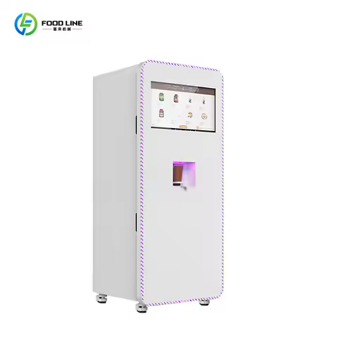24 Hours Automatic Gym Use Standing Protein Shake Energy Cold Drinks Vending Machine
