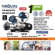 Neovin SH 370W / 0.5Hp PC Stainless-Steel Multi-Stage Booster Pump