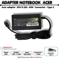 Acer Adapter ของแท้ Acer (สำหรับ Acer Lite AL14-51M AL14-31P / Swift Go SFG14-41 Series) 65w Type-C 