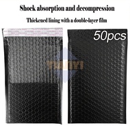 【50pcs】Bubble Plastic Envelope Mail Packaging Self-Sealed Bubble Mail Shock-Proof Packaging Bag