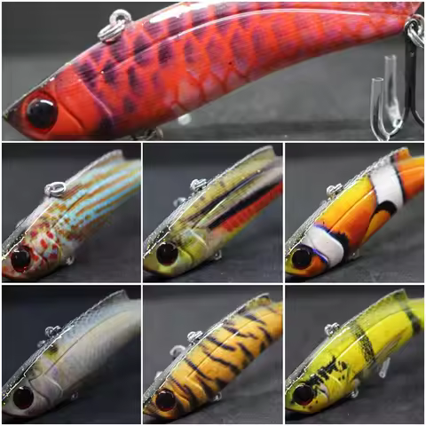 wLure Fishing Lure Realskin 9cm 25g Long Distance Casting Lipless Sinking to Bottom Saltwater Tight